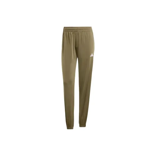 Adidas Tricot 3 Stripes Track Pants Вязаные тренировочные брюки женские оливковый