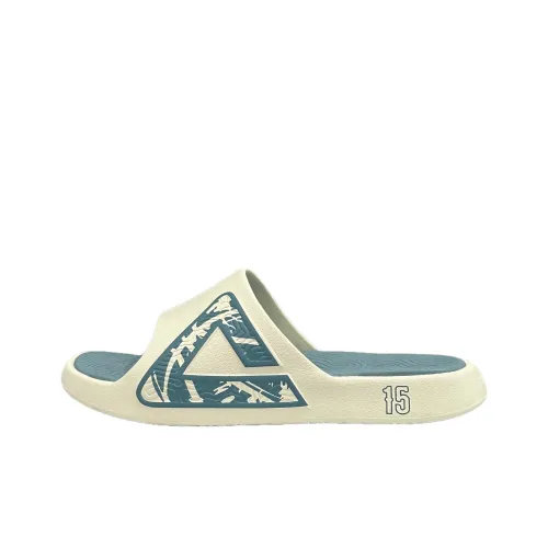 PEAK State Pole Guochuang Slippers Слипоны Желтый Зеленый Мужской
