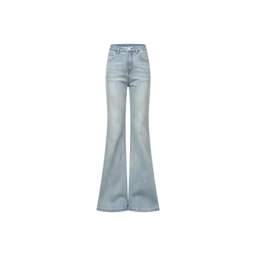 MJB Джинсы Женские Винтаж Пыльно-Синий