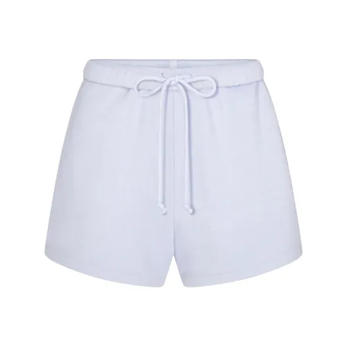 SKIMS Cotton Fleece CLASSIC SHORT Повседневные шорты Женские Барвинок Барвинок