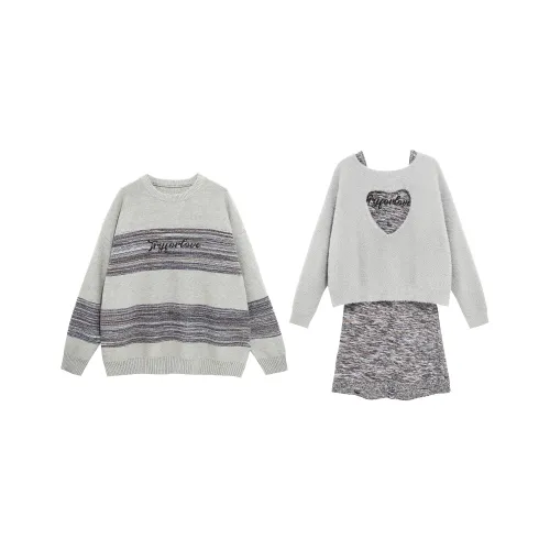 Tryforlove Комплект для пары Унисекс Серый