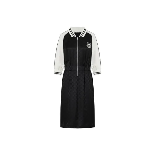 MOCO Длинное платье с длинными рукавами женское