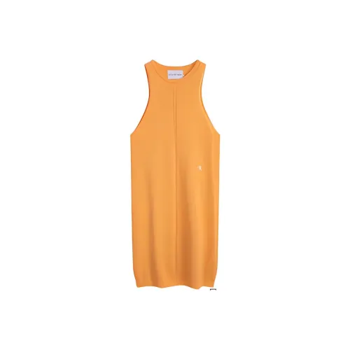 Calvin Klein Oranges Женские Платья без рукавов