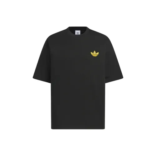 Adidas Originals TREFOILGRAPHICT Рубашка T Рубашка Мужская Черная