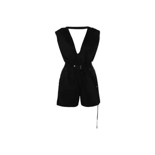 Rick Owens DRKSHDW Черные Женские Комбинезоны