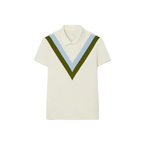 TORY BURCH Короткое платье с короткими рукавами женское новый цвет слоновая кость