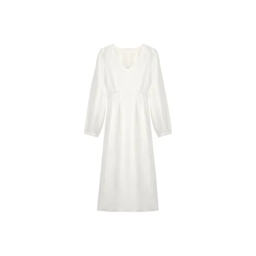 THE SEA LIFE Длинное платье с длинными рукавами женское мороженое