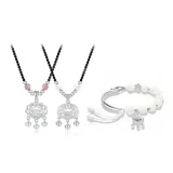 Белый бисер + Красная бусина