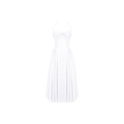 HOUSE OF CB ADABELLA Slip Платье Женское Белое White