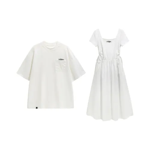 Tryforlove Белый набор Унисекс Парные комплекты