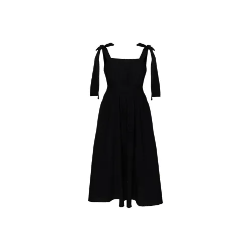 MSGM Черные Женские Слиплатья