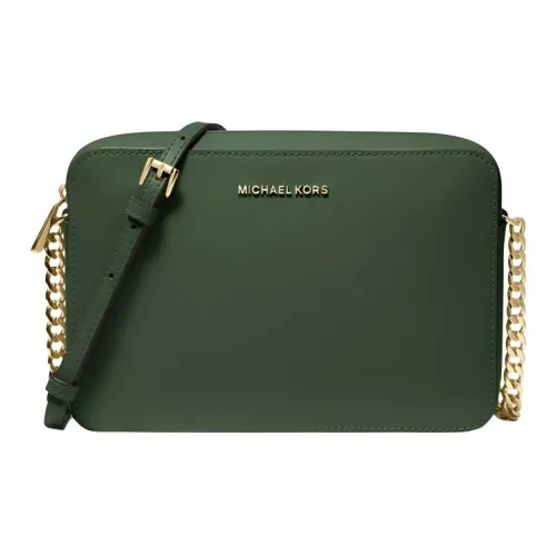 MICHAEL KORS Jet Set Кожа Маленькая Квадратная Сумка Сумка через плечо Большая Женская Яшма