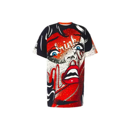 MOSCHINO Многоцветные Женские Короткие Платья с Рукавами