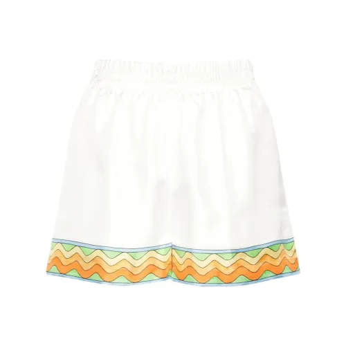 CASABLANCA Повседневные шорты Женские Белые