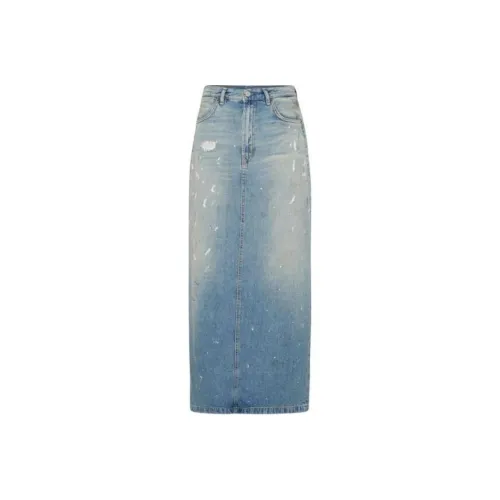ACNE STUDIOS Denim Long Skirt Women's Blue