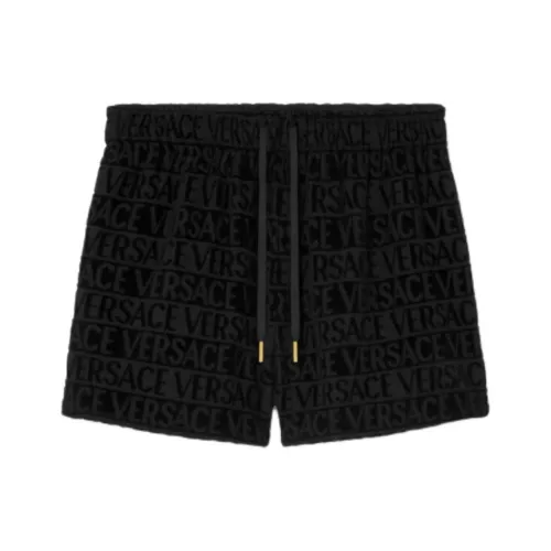 VERSACE FW24 Повседневные шорты Женские Черные