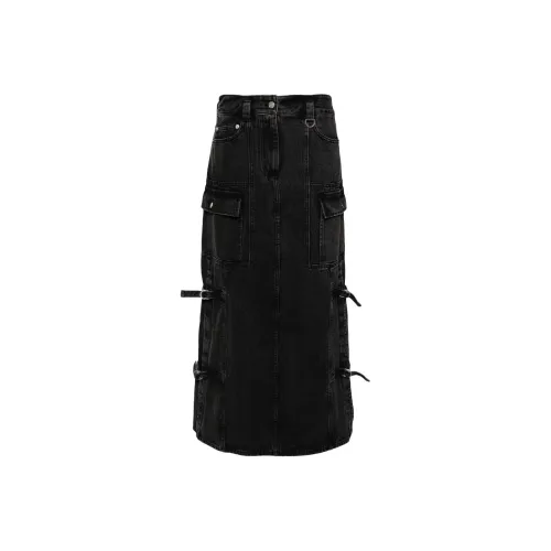 3,1 Phillip Lim Denim Long Skirt Women's Black
