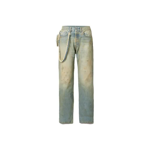 Maison Margiela Синие Женские Джинсы