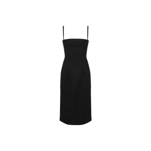 Спортивный Slip Платье Женское Черное