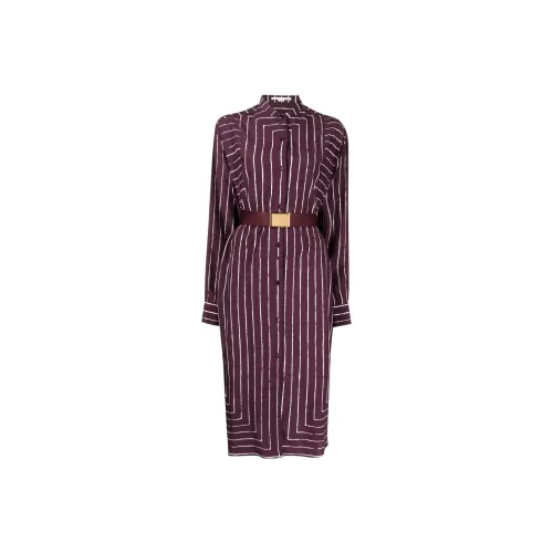 STELLA MCCARTNEY Многоцветные Женские Длинные Платья с Рукавами