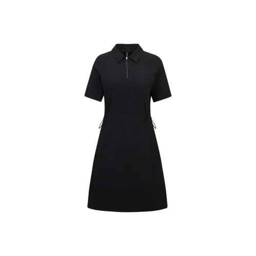 KSWISS Короткий рукав Платье Женское 008 K00A BLKO