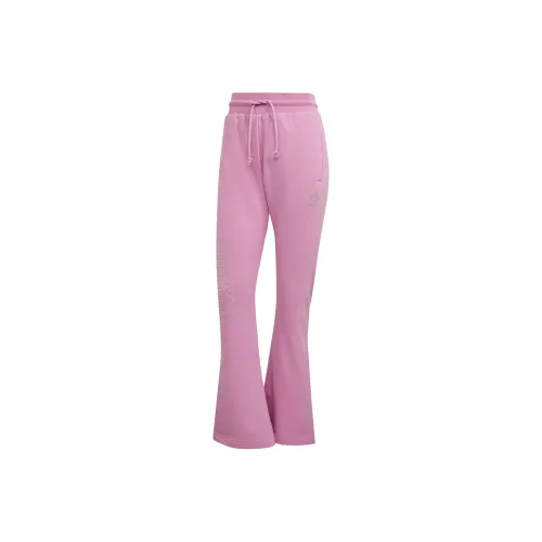 Adidas Originals 2000 LUXE Open Hem Track Pants Knitted Training Pants Women's Light Purple Adidas Originals 2000 LUXE Открытая резинка Спортивные штаны Вязаные тренировочные штаны Женские Светло-фиолетовые