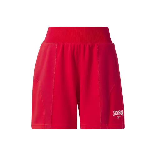 Reebok Classics VARSITY HIGH RISE Rib Shorts Повседневные шорты Женские Vector Red