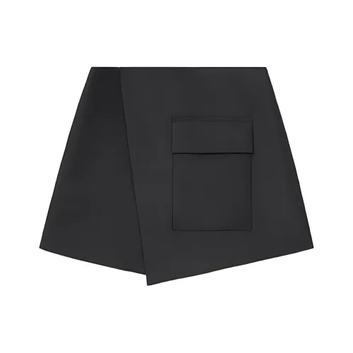 Self Portrait Повседневные шорты Женские Классический черный