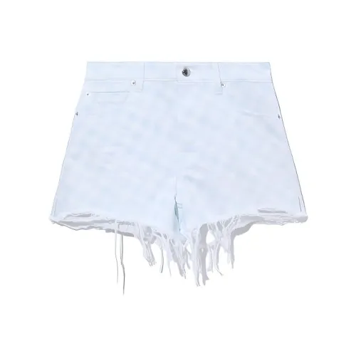 alexander wang Синие Женские Джинсовые Шорты