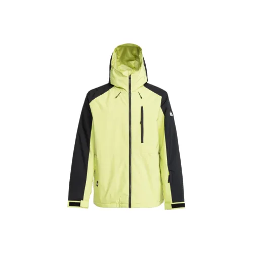 Quiksilver Зеленый Мужская Лыжная Куртка
