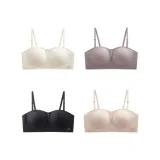 4 шт. - Шампанский белый + Кофе + Черный + Розовая кожаная