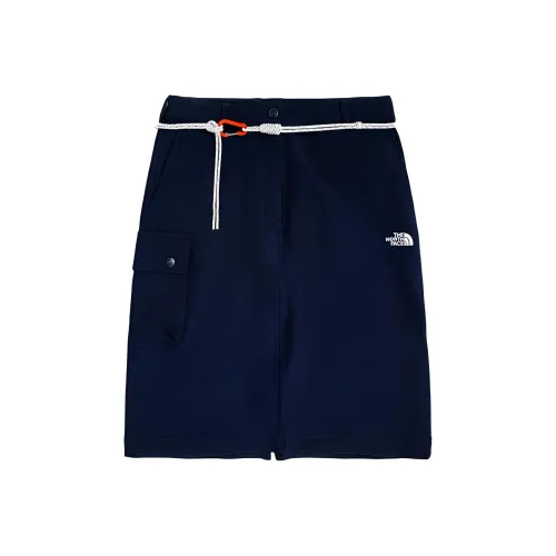 THE NORTH FACE Повседневный Длинный Юбка Женская Синяя