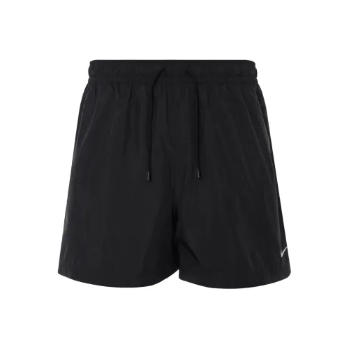 NIKE Черные/Белые Женские Повседневные Шорты