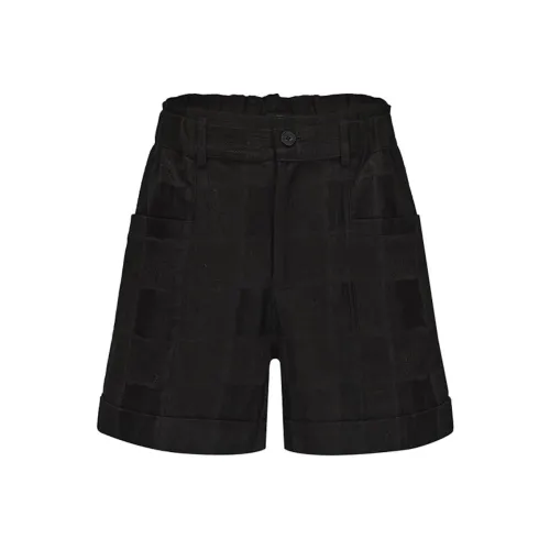 INITIAL Повседневные шорты Женские Черные