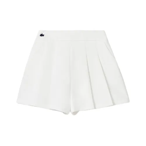 LACOSTE Повседневные шорты Женские Ecru
