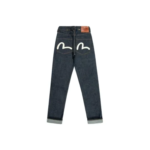 EVISU Джинсовый синий Женские джинсы