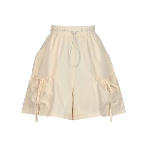 Snbl Абрикос Женские Повседневные шорты