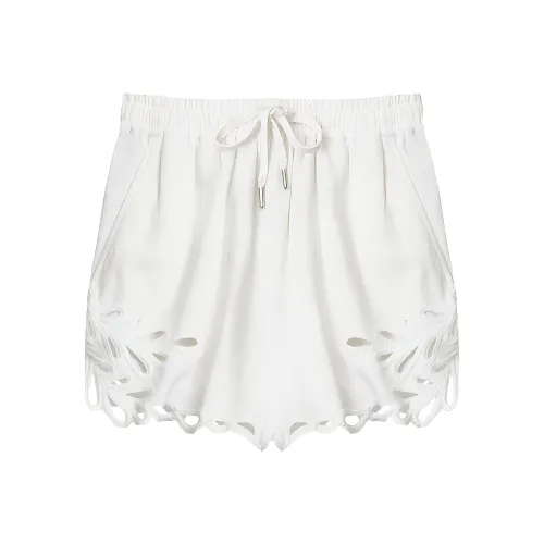ISABEL MARANT ETOILE FW24 Повседневные шорты Женские Белые