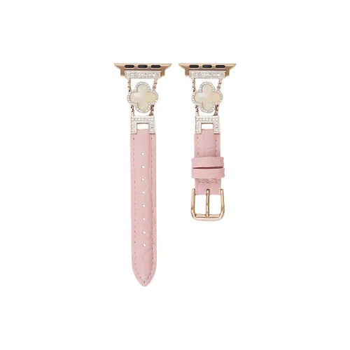 KVZUVUU Часы Полоска Apple Совместимость Металл Кожа Материал