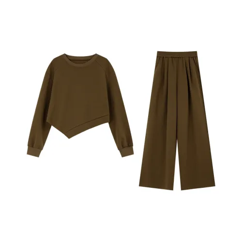 VIMLY Кофе Женские Повседневные костюмы