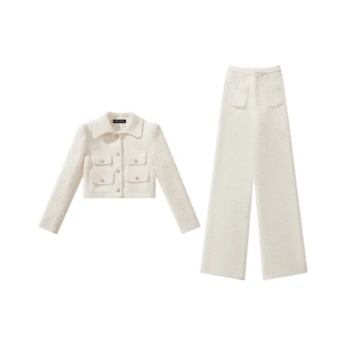 IDLE SOUL Повседневный костюм женский абрикосовый