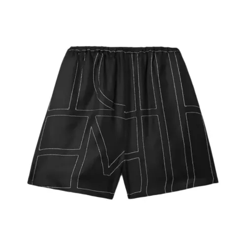 TOTEME Черные Женские Повседневные Шорты