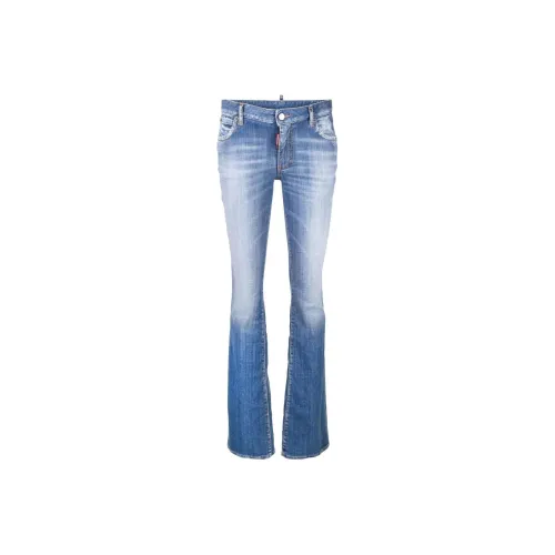 DSQUARED 2 Светло-синие Женские Джинсы