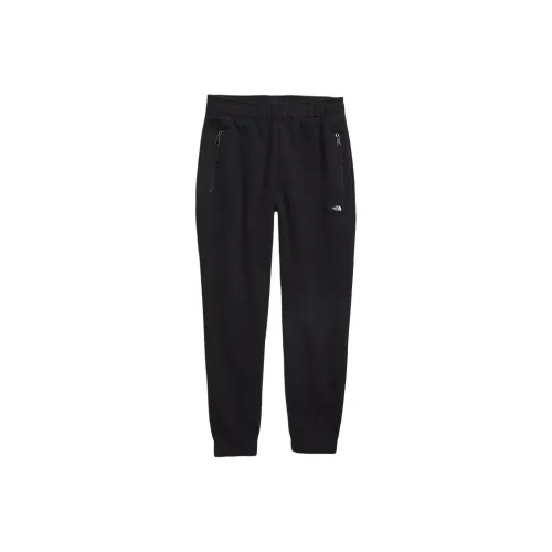 The North Face Женские тяжелые Relaxed Fit спортивные штаны вязаные спортивные штаны женские черные