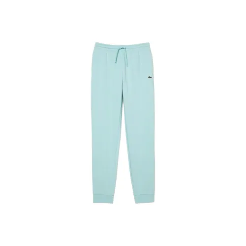 LACOSTE Вязаные тренировочные брюки женские мятно-зеленые