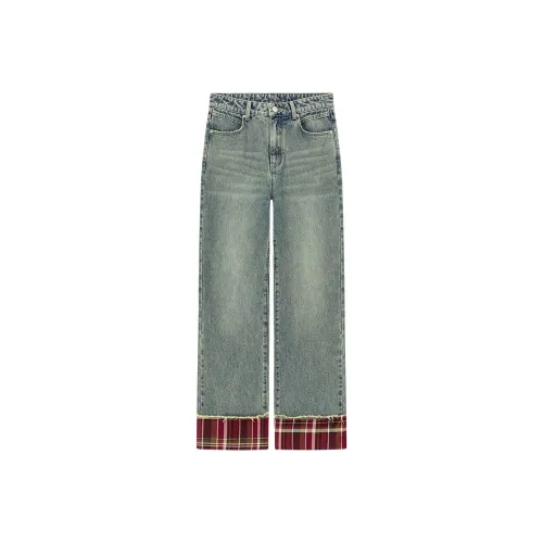 CHUU Джинсовый синий Женские джинсы