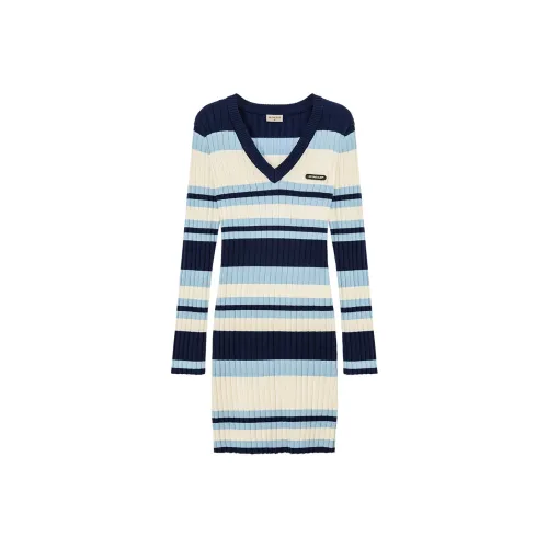 NO ONE ELSE Женские Платья с Длинным Рукавом