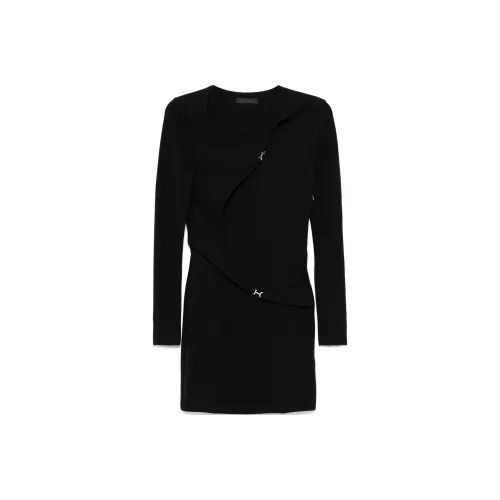 HELIOT EMIL Длинное платье с длинными рукавами женское черное