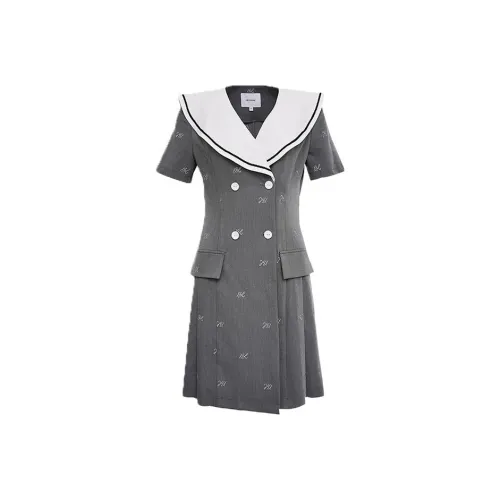 LOFT SHINE Многоцветные Женские Короткие Платья с Рукавами