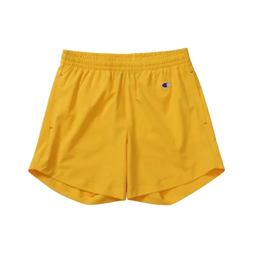 Чемпион Желтые Женские Повседневные Шорты